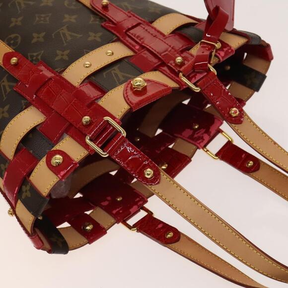 LOUIS VUITTON Monogram Ruby Neo Bucket Tote Bag Red M95613 - Picture 6 of 16